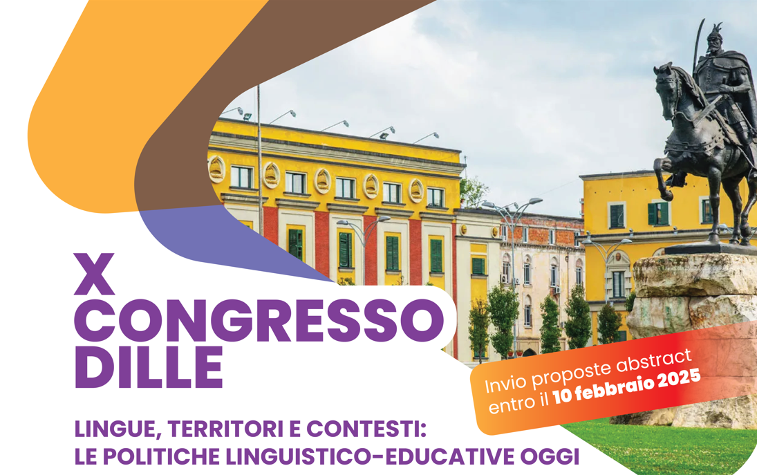 Cfp X Congresso: “Lingue, territori e contesti: le politiche linguistico-educative oggi”